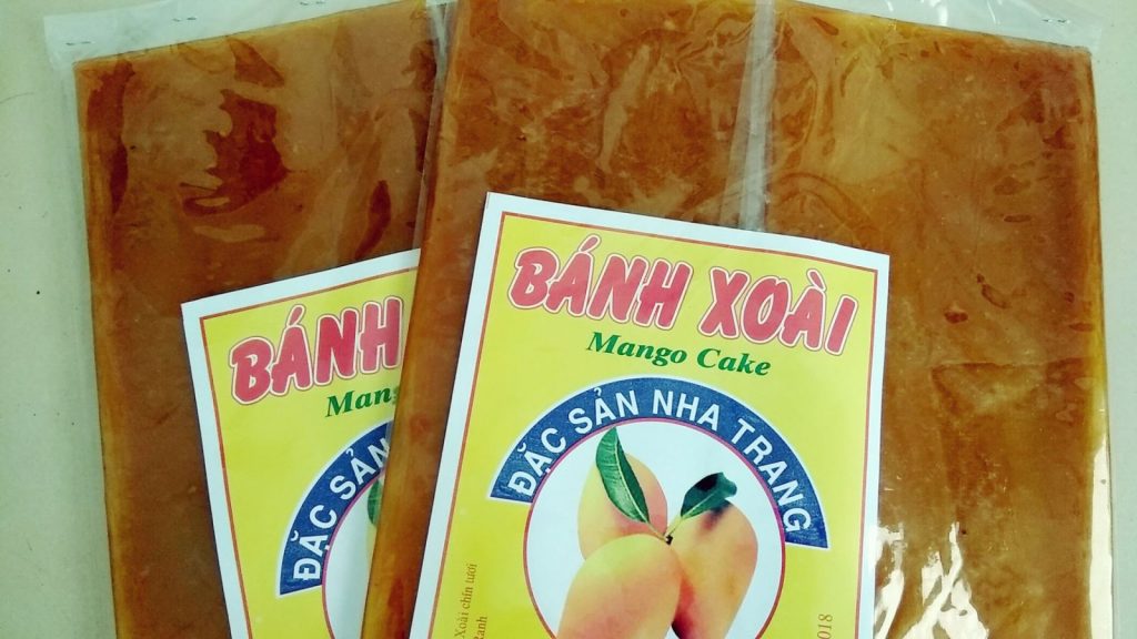 Bánh xoài Nha Trang làm quà