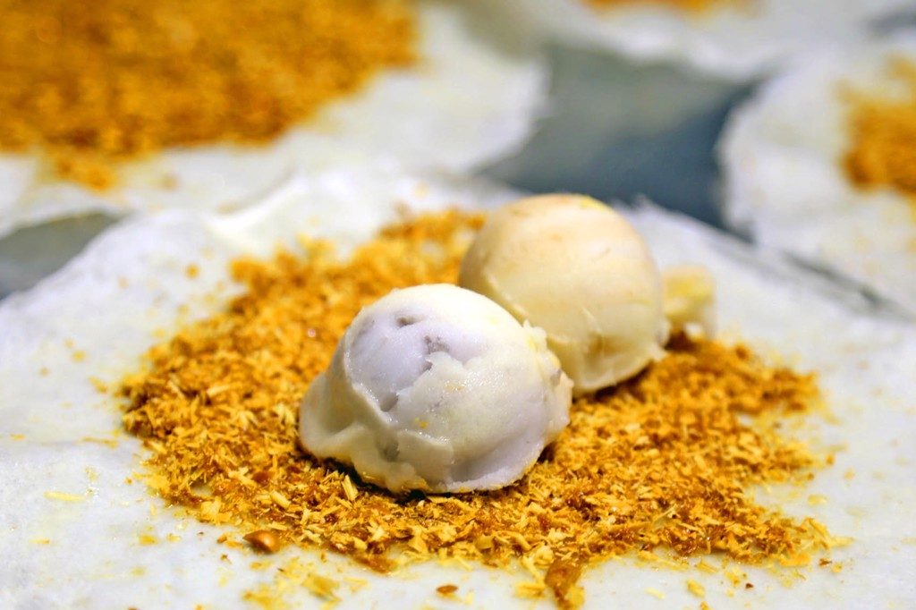 Kem cuộn đậu phộng Đài Loan