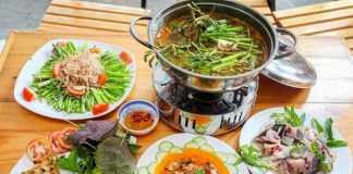 Du lịch Nam Du - Thưởng thức món lẩu với thịt cá bớp có vị ngọt tự nhiên, không bở