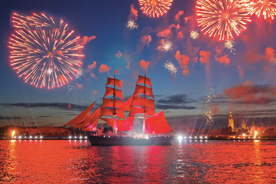 Lịch sử hình thành lễ hội cánh buồm đỏ thắm nước Nga