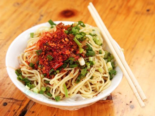 Mì tươi thơm ngon tại Trương Gia Giới