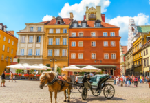 Khung cảnh Warsaw tuyệt đẹp vào mùa thu