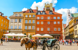 Khung cảnh Warsaw tuyệt đẹp vào mùa thu