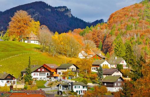 Du lịch Thụy Sĩ mùa Thu