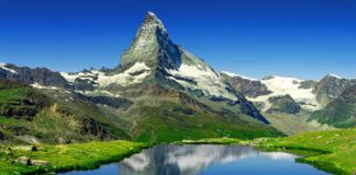 Ngọn núi Matterhorn, đỉnh núi cao nhất Thụy Sĩ