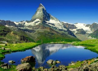 Những địa danh du lịch Thụy Sĩ nổi tiếng trên toàn thế giới Ngọn núi Matterhorn, đỉnh núi cao nhất Thụy Sĩ