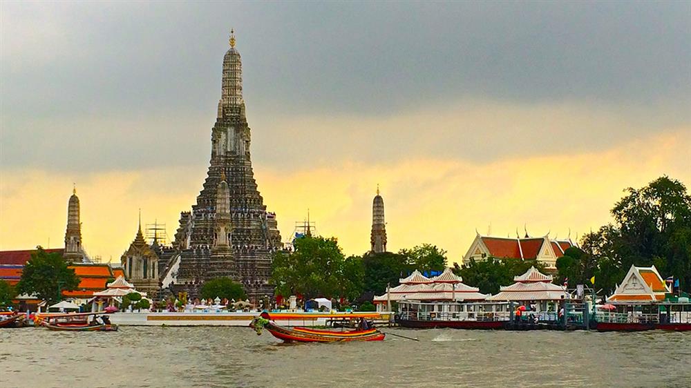 Dòng sông Chao Phraya biểu tượng của Bangkok