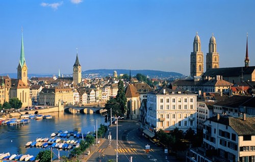 Du lịch Thụy Sĩ – Zurich