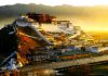 Khám phá vẻ đẹp mùa thu Tây Tạng trên vùng thảo nguyên Cung điện Potala trong ánh nắng chiều thu