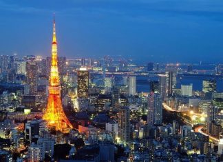 Thủ đô Tokyo mang vẻ đẹp hòa quyện giữa truyền thống và hiện đại