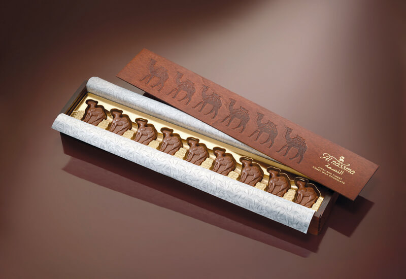 Socola làm từ sữa lạc là món kẹo độc đáo tại Dubai