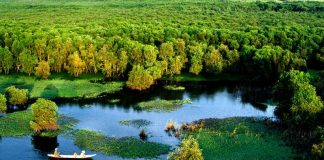 Phong cảnh sông nước An Giang