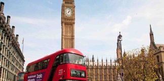 Xe bu&yacute;t l&agrave; phương tiện th&ocirc;ng dụng khi du lịch Anh Quốc