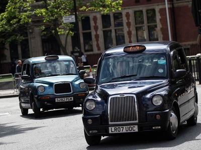 Taxi của nước Anh rất đẹp và sang trọng
