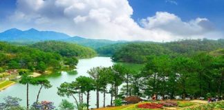 Toàn cảnh thành phố Đà Lạt từ trên cao với những biệt thự ẩn mình trong rừng thông