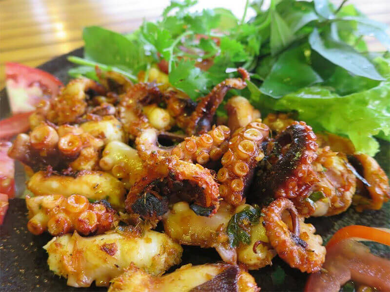 Bạch tuộc nướng siêu ngon và bổ dưỡng