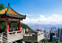 Toàn cảnh Hồng Kông từ đỉnh núi Thái Bình