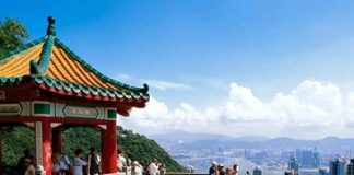 Toàn cảnh Hồng Kông từ đỉnh núi Thái Bình