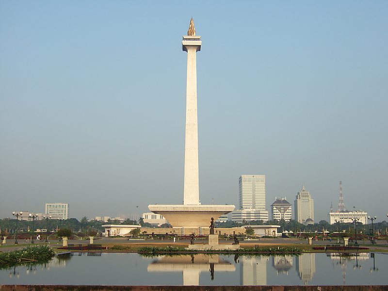 Monas - công trình kiến trúc nổi tiếng của Indonesia