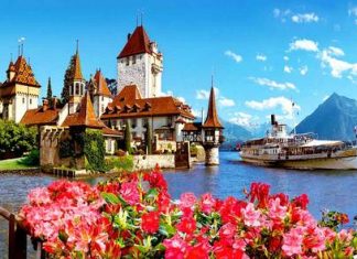 Du lịch Thụy Sĩ mùa Xuân