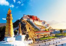 Thủ phủ Lhasa địa điểm du lịch mùa thu Tây Tạng nổi tiếng
