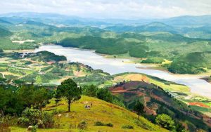 Khung cảnh Đà Lạt thu gọn trong tầm mắt