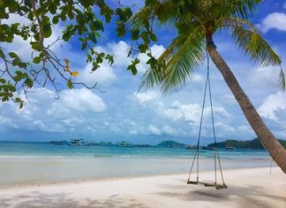 Bãi biển Phú Quốc đẹp một cách bình yên