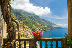 Cảnh đẹp Positano vào mùa hè