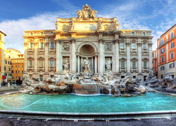Đài phun nước Trevi độc đáo của Roma, Ý